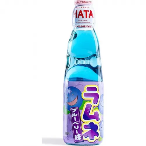  Hatakosen Ramune Soda Blueberry 200ml
