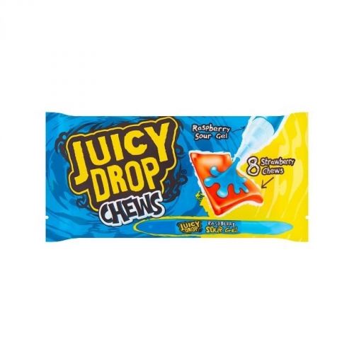  Bazooka Juicy Drop Chews Raspberry 67g