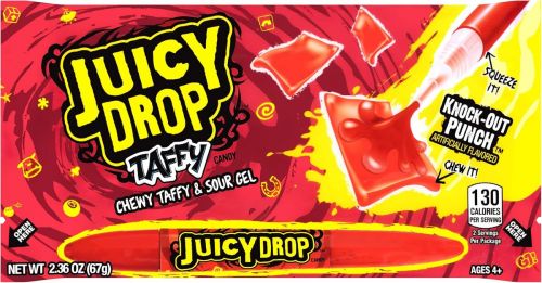  Bazooka Juicy Drop Chews Strawberry 67g