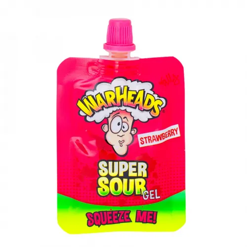 Warheads Super Sour Squeeze Me Gel Strawberry 20g