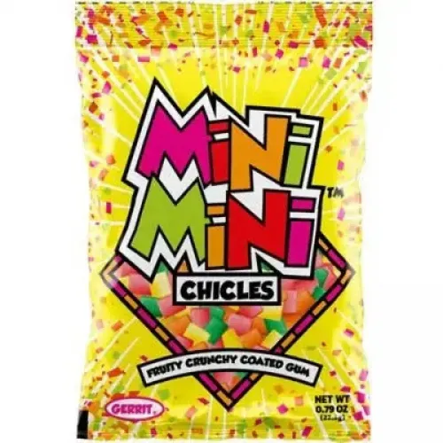 Mini Mini Chicles Gum Fruit 22g