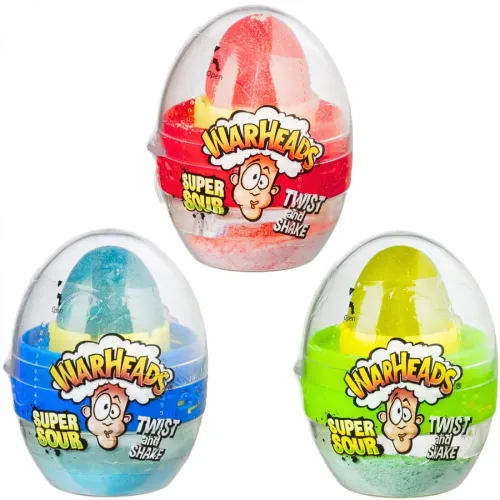 Warheads Super Sour Twist & Shake Eggo 18g